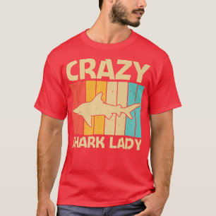 Cool haaienontwerp voor vrouwen meisjes haaien oce t-shirt