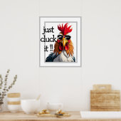 Cool Haan Poster, Grappige quotes Chicken Pun Poster (Keuken)