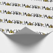 Cool Hacker Cadeaupapier (Hoek)
