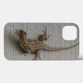 Cool hagedis op stoep Case-Mate iPhone case (Achterkant (horizontaal))