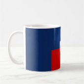 Cool Haitian Flag Koffiemok (Links)
