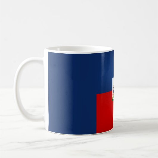 Cool Haitian Flag Koffiemok (Links)