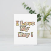 Cool  Hakuna Matata geeft me het liefste van mijn  Briefkaart (Staand voorkant)