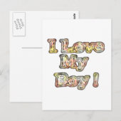 Cool  Hakuna Matata geeft me het liefste van mijn  Briefkaart (Voorkant / Achterkant)