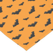 Cool Halloween Bats Pattern Korte Tafelloper (Hoek)