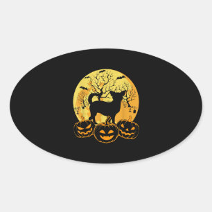 Cool Halloween Costumes Chihuahua Hondenliefhebber Ovale Sticker