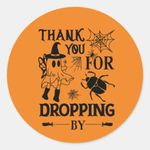 Cool Halloween Dank u Ronde Sticker