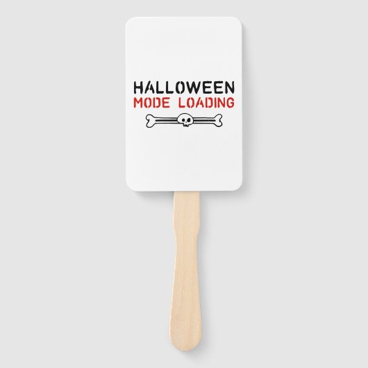 Cool Halloween Gezegde Halloween Party Handwaaier (Voorkant)