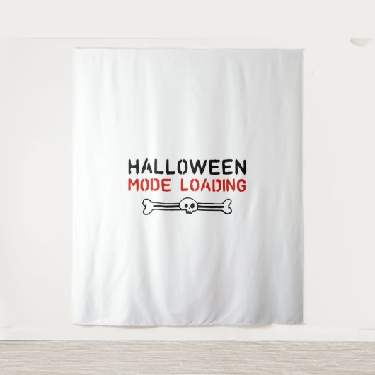 Cool Halloween Gezegde Halloween Party Wandkleed (Voorkant)