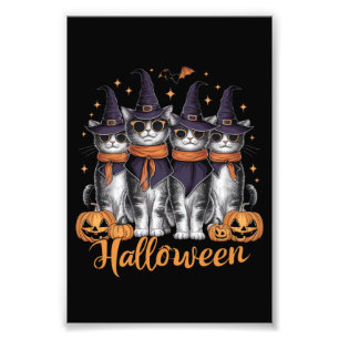 Cool Halloween Katten Gift voor Dochter Gift voor Foto Afdruk