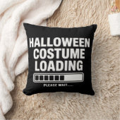 Cool Halloween-kostenmasker Laad Grafisch Spooky Kussen (Deken)