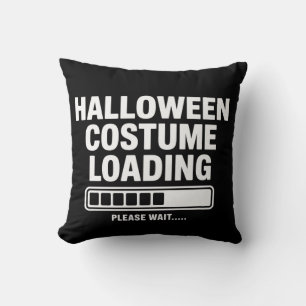 Cool Halloween-kostenmasker Laad Grafisch Spooky Kussen