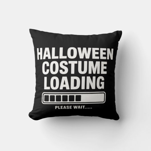 Cool Halloween-kostenmasker Laad Grafisch Spooky Kussen (Voorkant)
