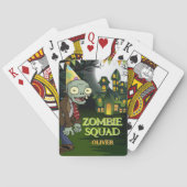 Cool Halloween Monster Pokerkaarten (Achterkant)