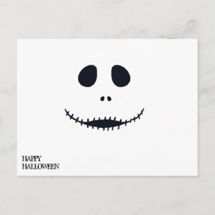 Cool Halloween Scary Face aanpassen Briefkaart