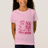Cool Halloween te Schattige om te spook T-shirt (Voorkant)