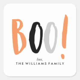 Cool Halloween ThMED Vierkante Sticker