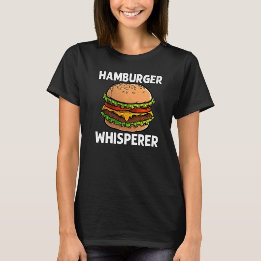 Cool Hamburger For Men Women Burger Cheeseburger F T-shirt (Voorkant)