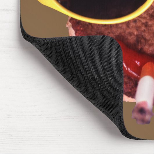 Cool Hamburger Muismat (Hoek)