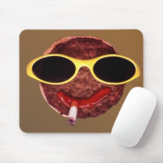 Cool Hamburger Muismat (Met muis)