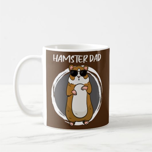 Cool Hamster Dad Animal Pet Father Hamsters Mice Koffiemok (Links)