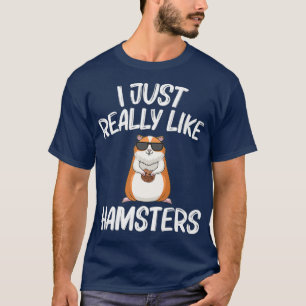 Cool Hamster Gift Voor Mannen Vrouwen Syrische Dwe T-shirt