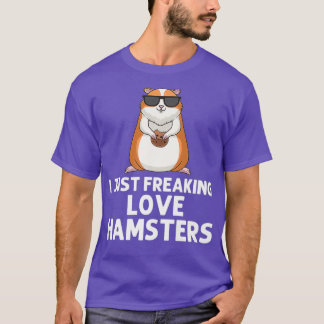 Cool Hamster Gift Voor Mannen Vrouwen Syrische Dwe T-shirt