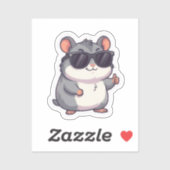Cool Hamster Sticker (Vel)