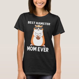 Cool Hamster voor Vrouwen Mam Syrian Dwarf Rodent T-shirt