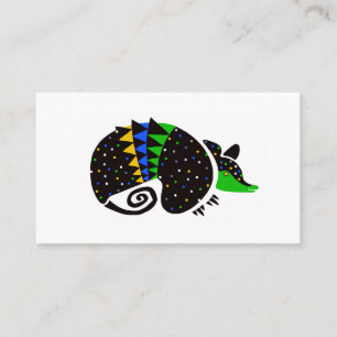 Cool hand getekend ARMADILLO - Natuur - dierlijk - Contactkaartje