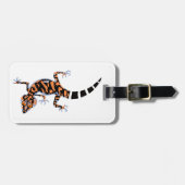 Cool hand getekend - GECKO - Hagedis - Wildlife Bagagelabel (Voorkant horizontaal)