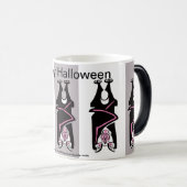 Cool - hand getekend - HAPPY HALLOWEEN - Magische Mok (Voorkant rechts)