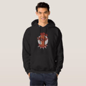 Cool Handbalspeler Goalkeeper Pivot Hoodie (Voorkant volledig)