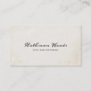 Cool  handgeschreven kalligrafie script visitekaartje