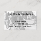 Cool Handyman Home Reparaties Visitekaartje (Voorkant)