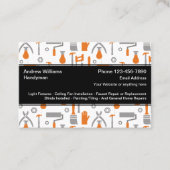 Cool Handyman Unieke Visitekaartjes (Voorkant)