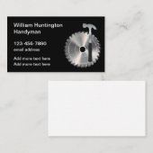 Cool Handyman Visitekaartjes Sjabloon (Voorkant / Achterkant)