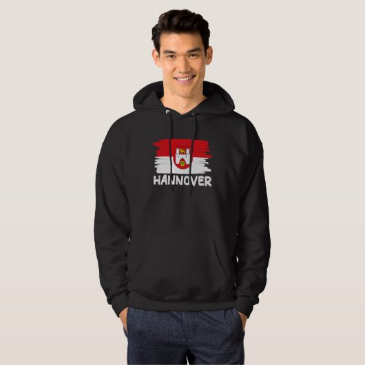 Cool Hannover Flag Hoodie (Voorkant volledig)
