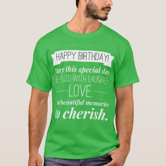 Cool Happy Birthday T-shirt