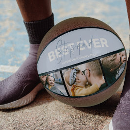 Cool Happy Fathers Dag Stepdad 3 Foto Collage Basketbal