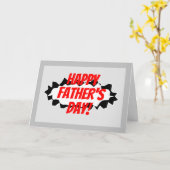 Cool Happy Vaderdag card voor vader of stiefvader Kaart (Gele Bloem)