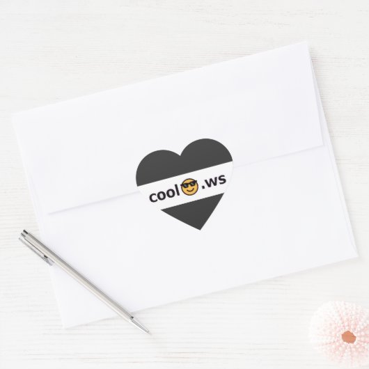 cool hart sticker (Envelop)
