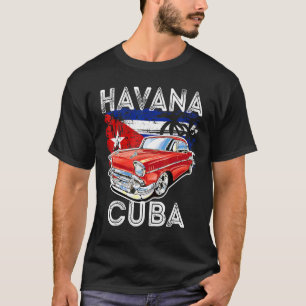 Cool Havana Cuba Classic Retro spierauto T-shirt