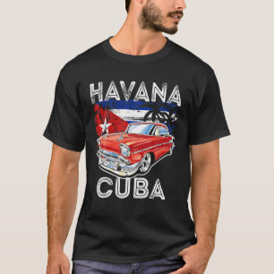 Cool Havana Cuba Classic Retro spierauto T-shirt