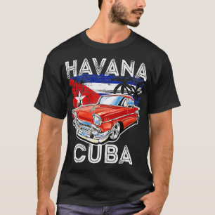 Cool Havana Cuba Retro Muscle s Graphic T-shirt