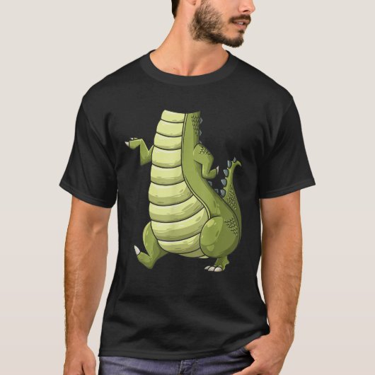 Cool Headless Crocodile Halloween Costume Funny La T-shirt (Voorkant)