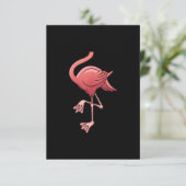 Cool Headless Flamingo Halloween Costume Funny Bedankkaart (Staand voorkant)