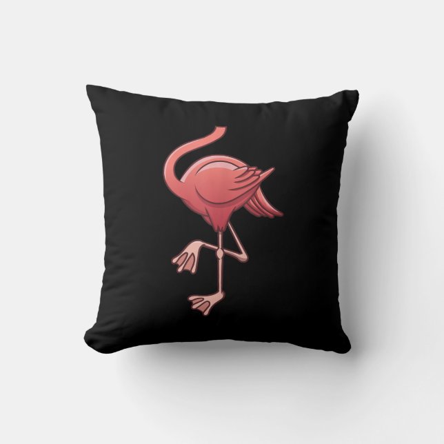 Cool Headless Flamingo Halloween Costume Funny Kussen (Voorkant)