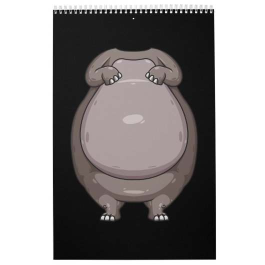 Cool Headless Hippo Halloween Costume Funny Lazy Kalender (Hoes)