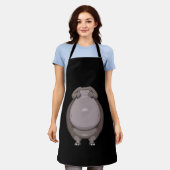Cool Headless Hippo Halloween Costume Funny Lazy Schort (Gedragen)